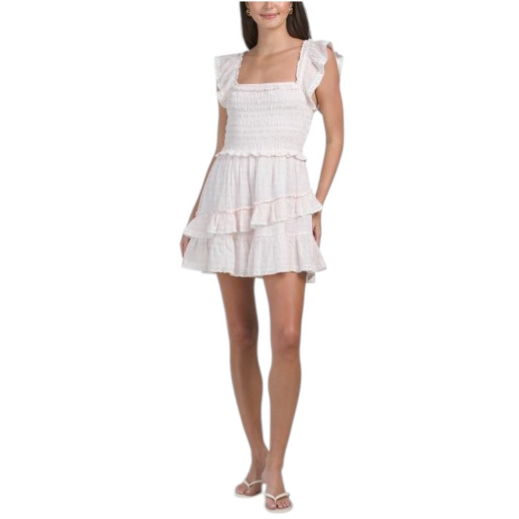 Love Shack Fancy A-Line Mini Dress
